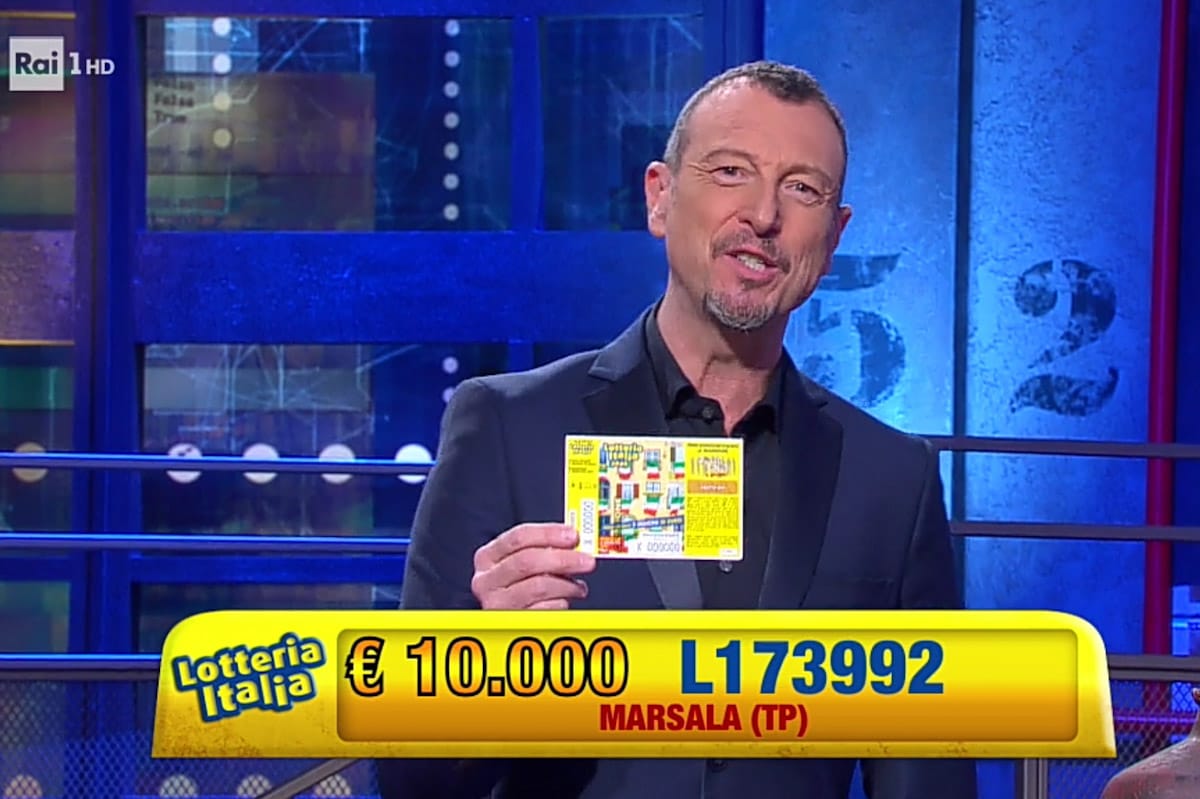 Lotteria Italia 2026, tutti i biglietti vincenti di 2ª, 3ª e 4ª categoria: l'elenco completo