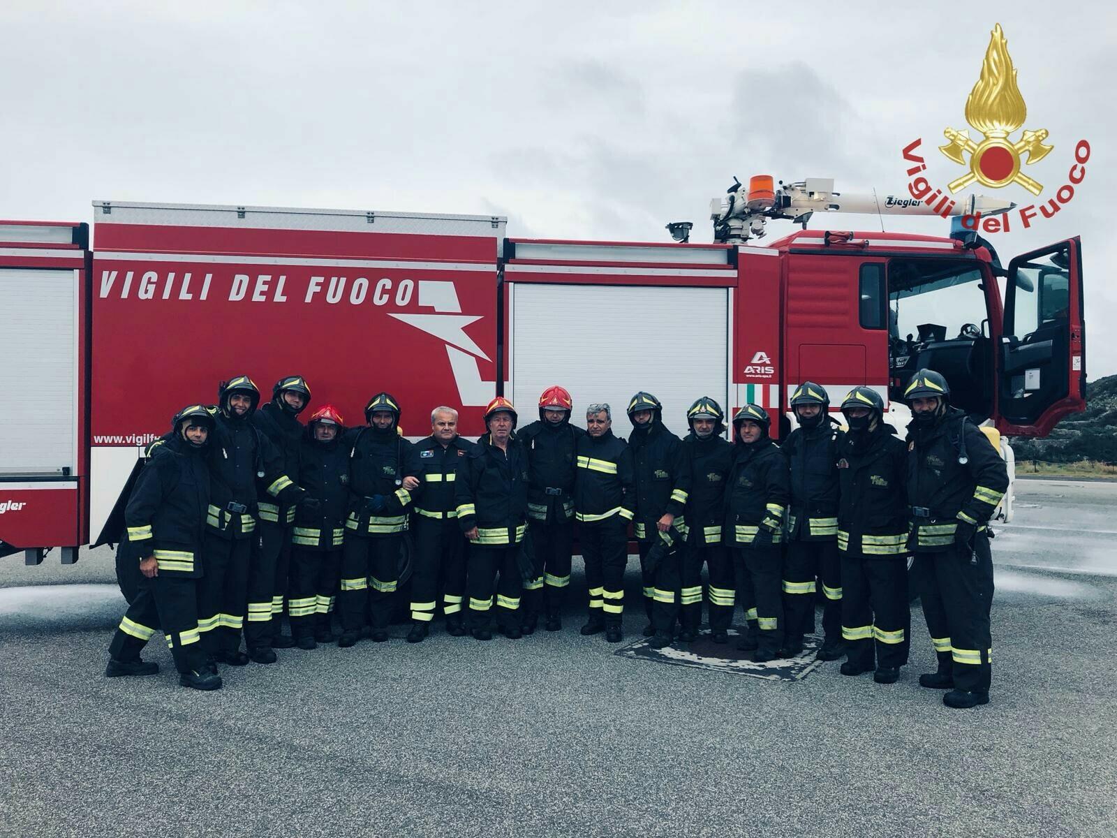 Vigili Del Fuoco Esercitazione Sul Piano Di Emergenza Aeroportuale Di Pantelleria Prima Pagina Trapani